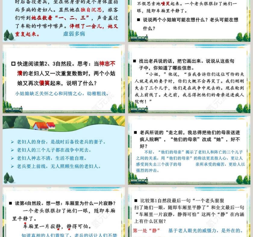 部编版六年级语文上册在柏林语文课件PPT第3张