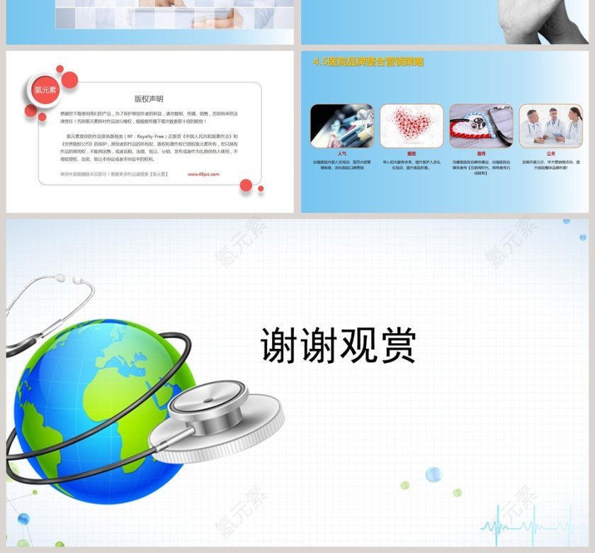 医院年度工作计划PPT第4张