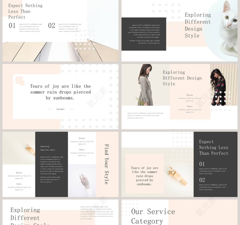 工作汇报ppt模板第2张