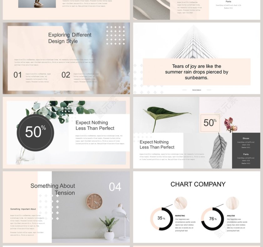 工作汇报ppt模板第4张