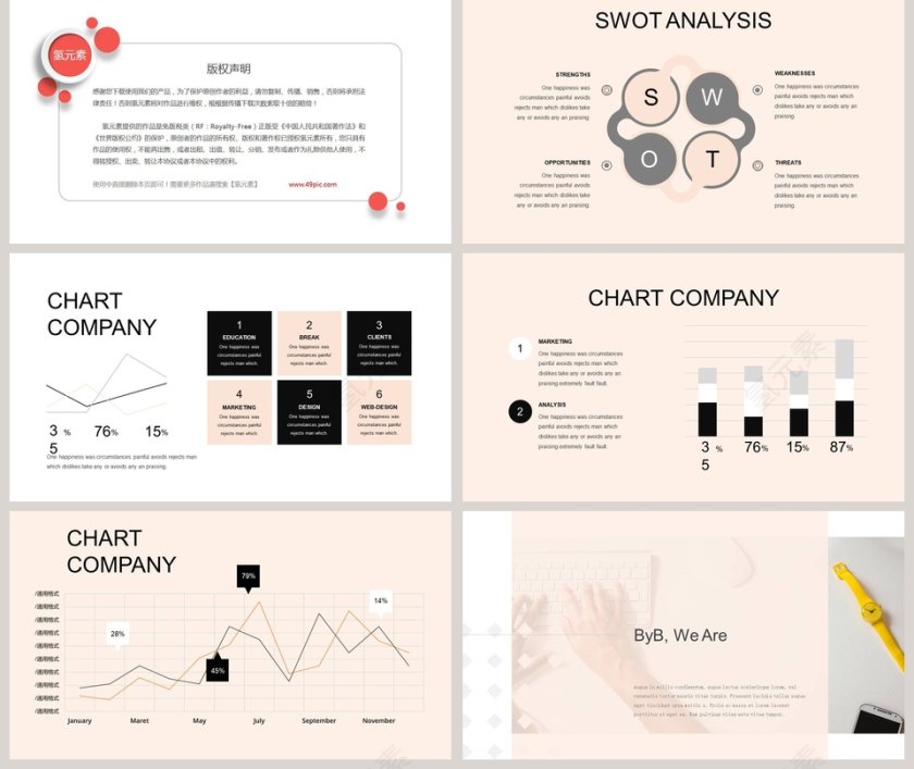 工作汇报ppt模板第5张