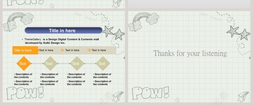 灰色卡通手绘风格教育培训PPT第8张