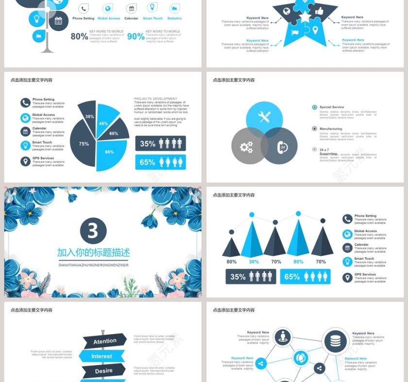 儿童教育培训课件PPT第3张