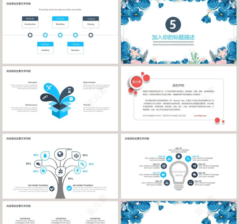 儿童教育培训课件PPT第5张