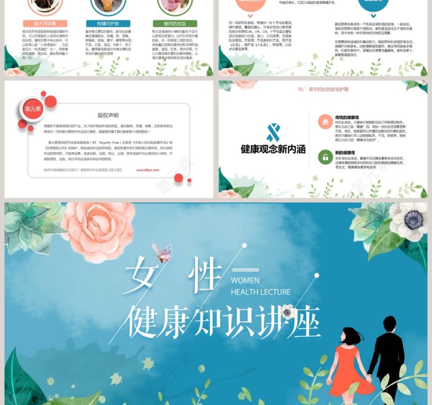 女性健康知识讲座ppt第6张