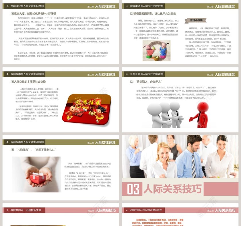 简约人际关系培训PPT第5张