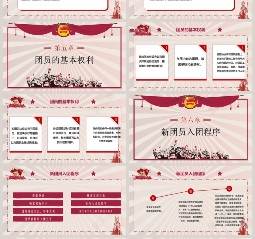 五四共青团团员入团宣传教育PPT第4张