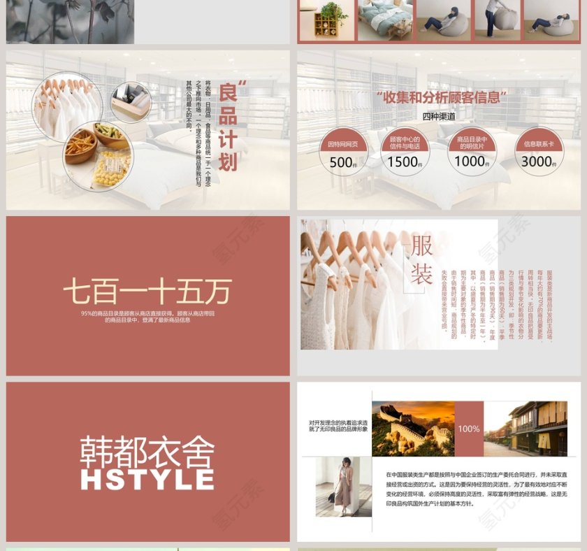 简约唯美家具品牌产品介绍PPT模板第4张