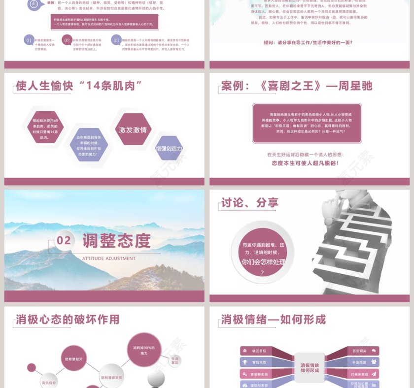 态度决定一切ppt第3张