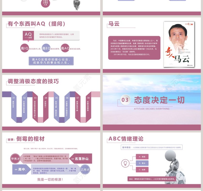 态度决定一切ppt第4张