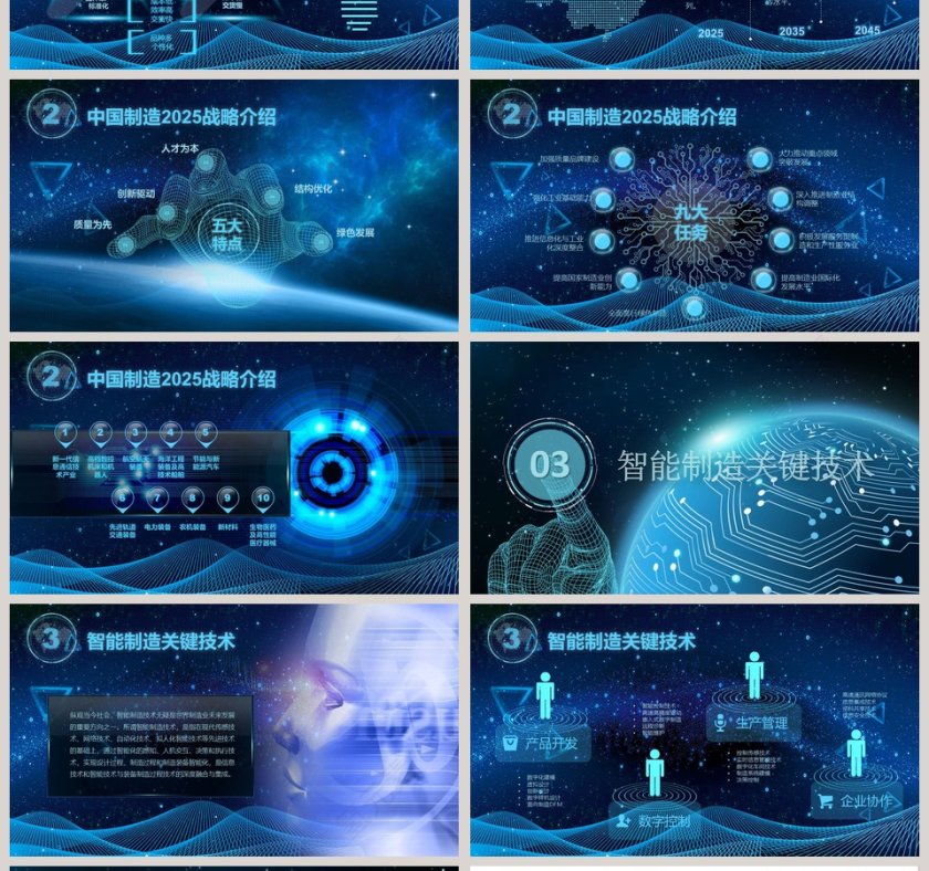 智能科技创新引领未来总结汇报PPT模板第4张