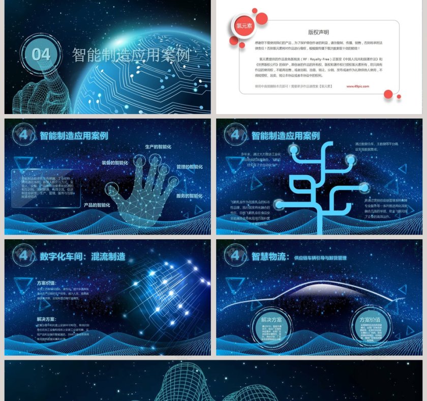 智能科技创新引领未来总结汇报PPT模板第5张