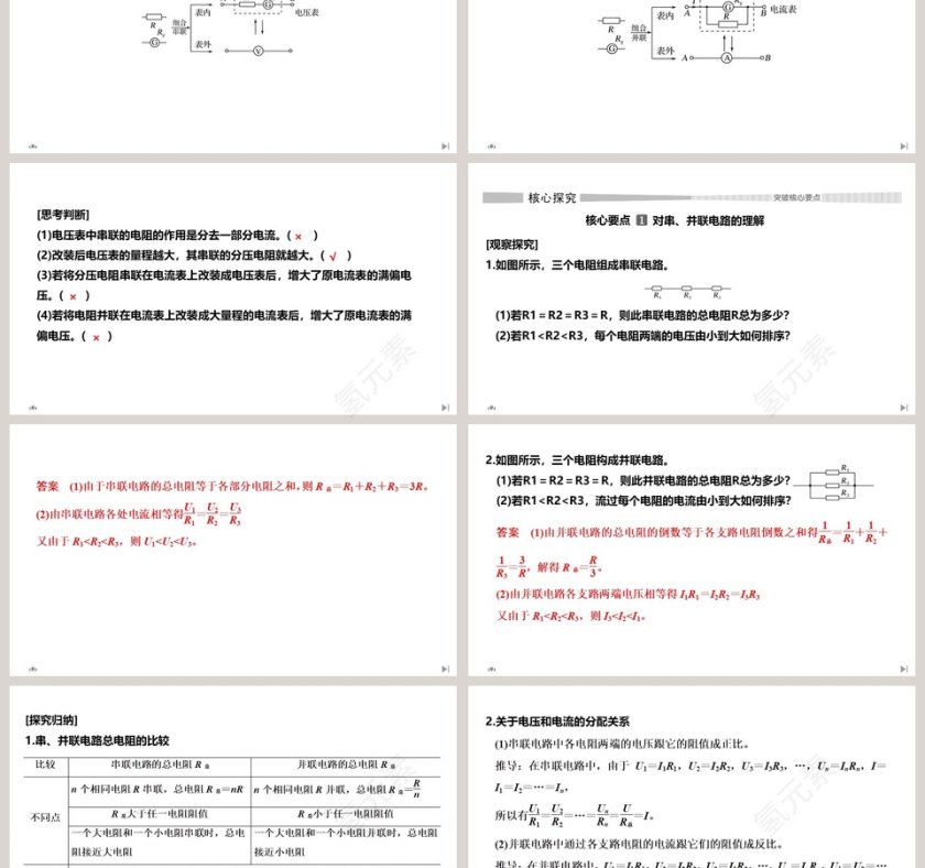 第4节串联电路和并联电路教学ppt课件第3张