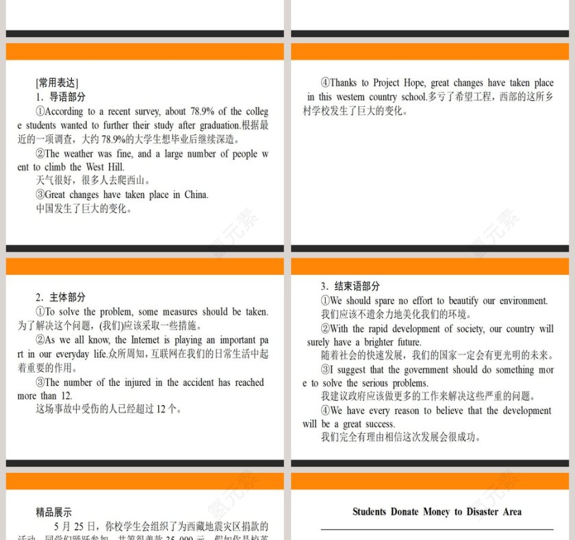 Section  Writing-如何写新闻报道教学ppt课件第2张