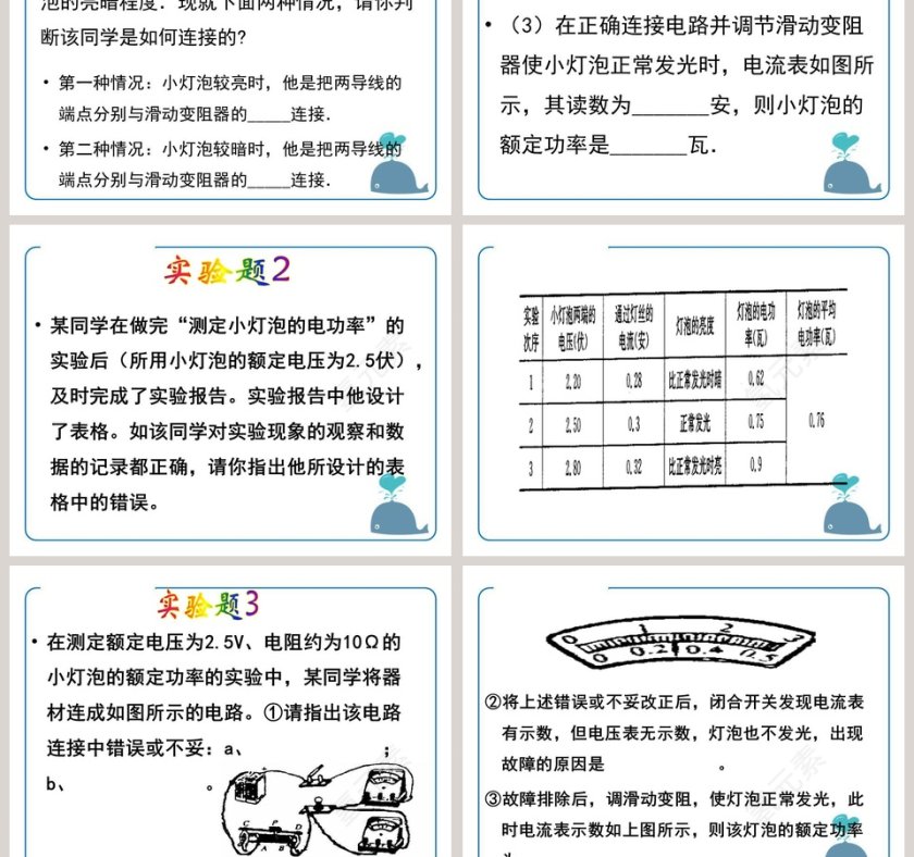 使用PPT模板制作说明书：怎样使用电器正常工作的教程第5张