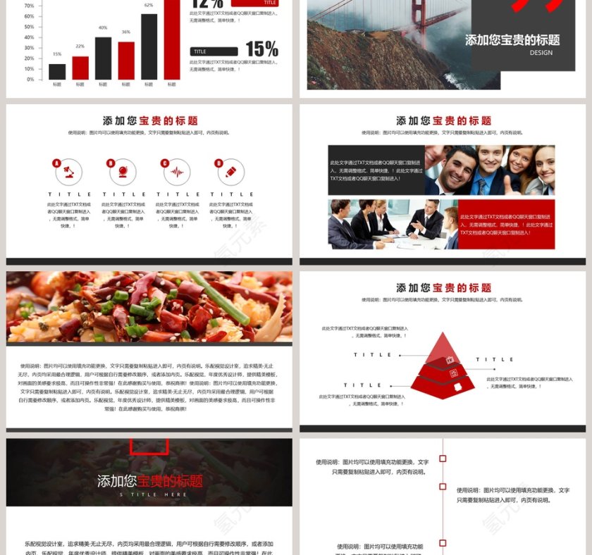 餐饮海鲜火锅项目启动会年中总结精品商务答辩会议汇报ppt第3张