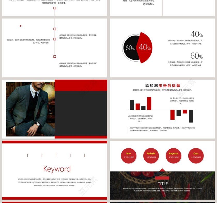 餐饮海鲜火锅项目启动会年中总结精品商务答辩会议汇报ppt第4张