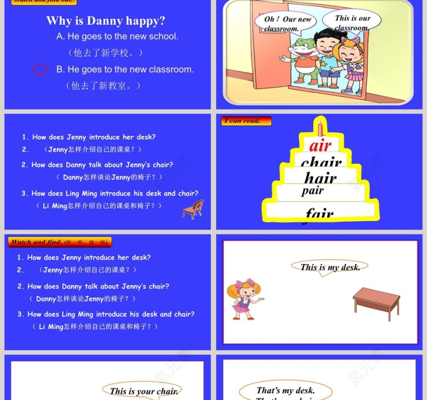 Unit 5 Classroom-This is my desk教学ppt课件第2张