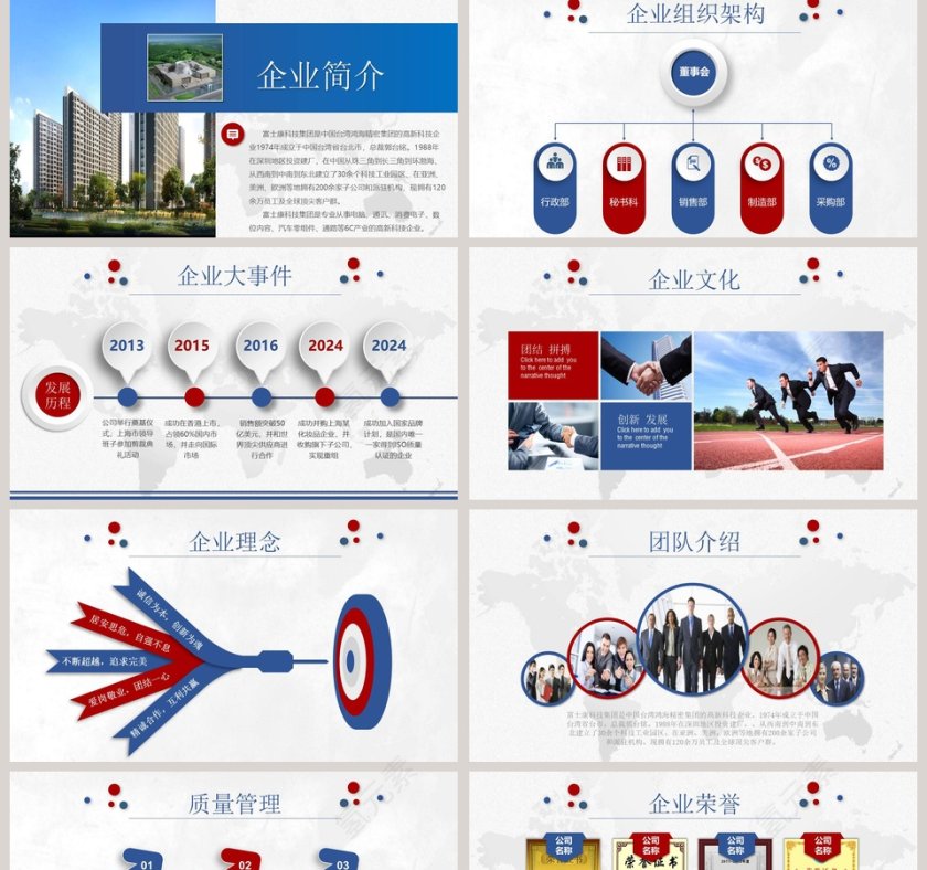 企业宣传公司简介PPT模板第2张