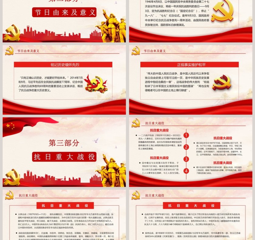 抗战胜利中国人民抗日战争胜利纪念日第3张