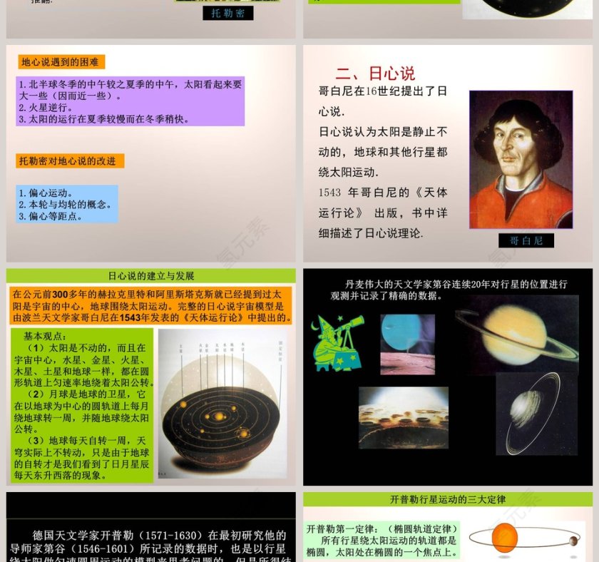 运动的星球教学ppt课件第2张