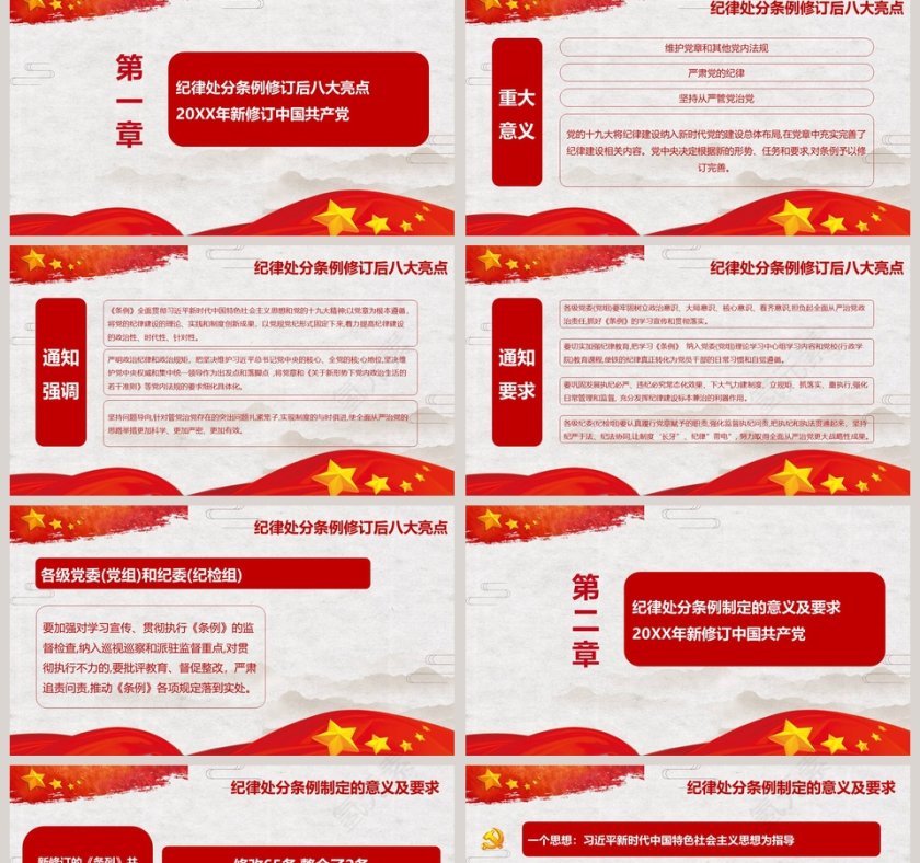 纪律处分条例PPT第2张