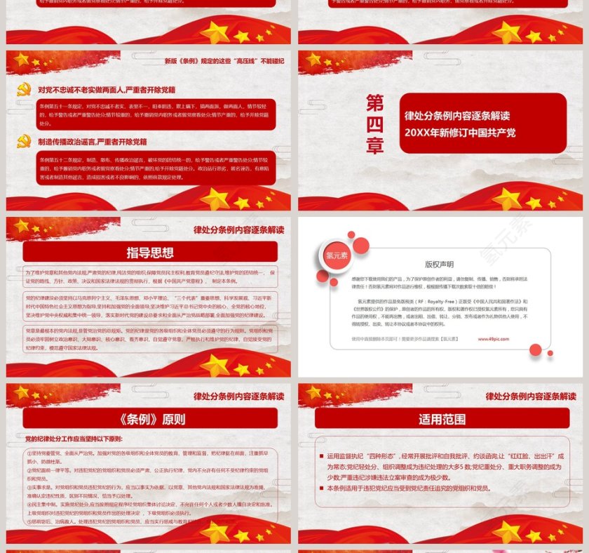 纪律处分条例PPT第4张