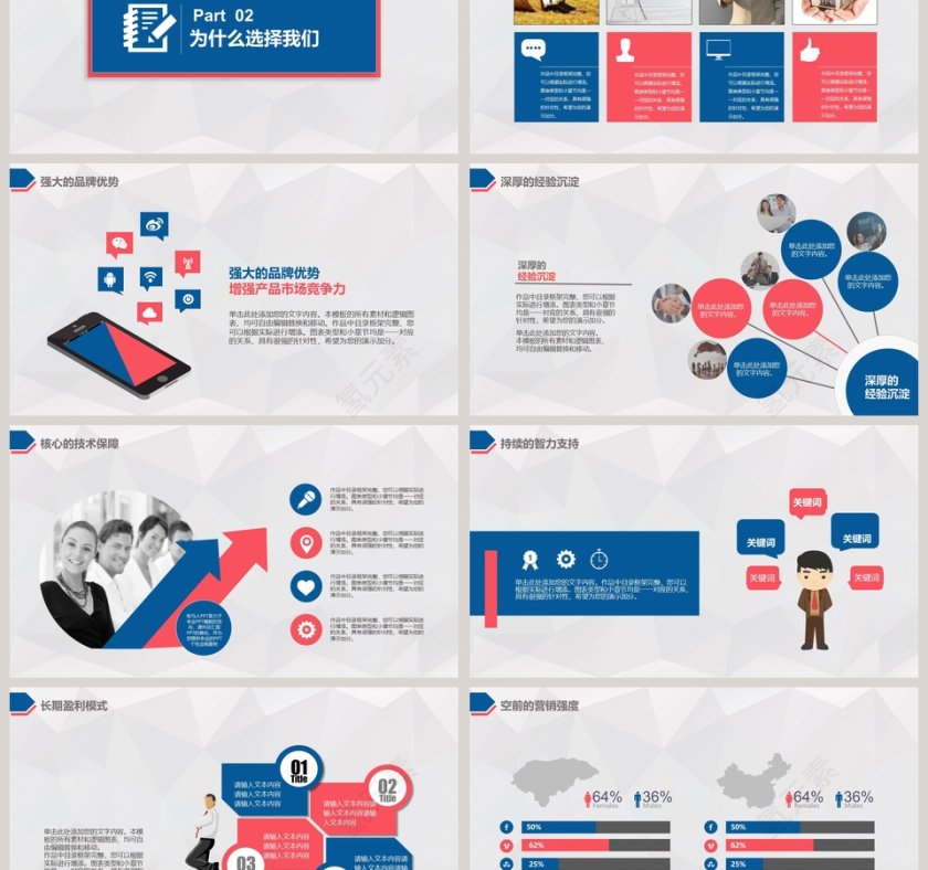 加盟连锁招商计划书PPT模板第3张