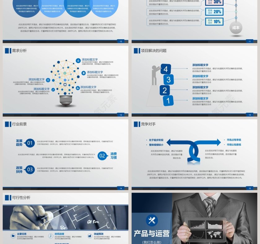 公司产品介绍展示PPT模板第3张