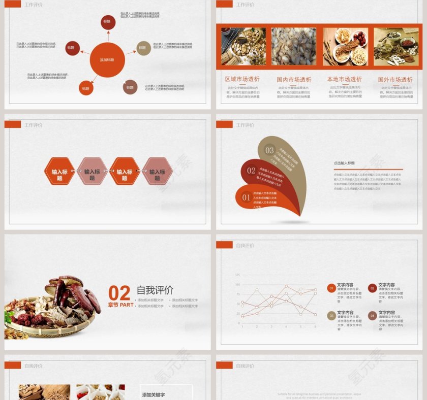 中医药产品推广模板工作概述PPT第2张