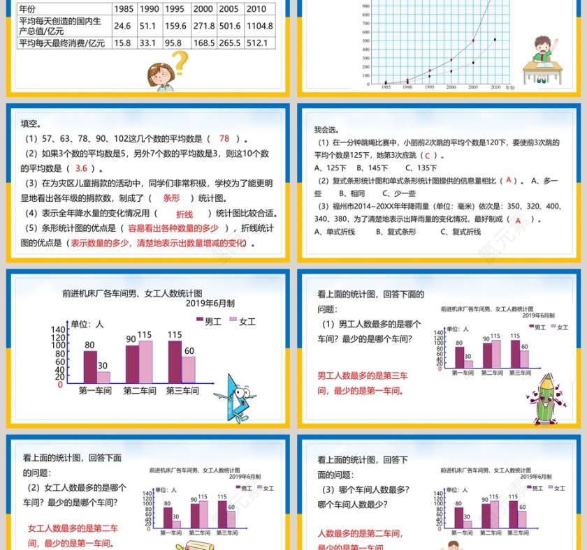 北师大版五年级数学下册统计与概率PPT课件第3张