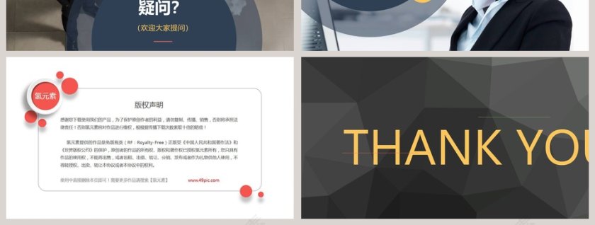 商务大气商业融资创业计划书商业计划书路演PPT模板第7张