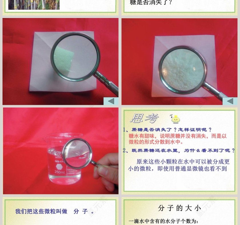 物质的分子构成-第十八章 物态变化教学ppt课件第2张