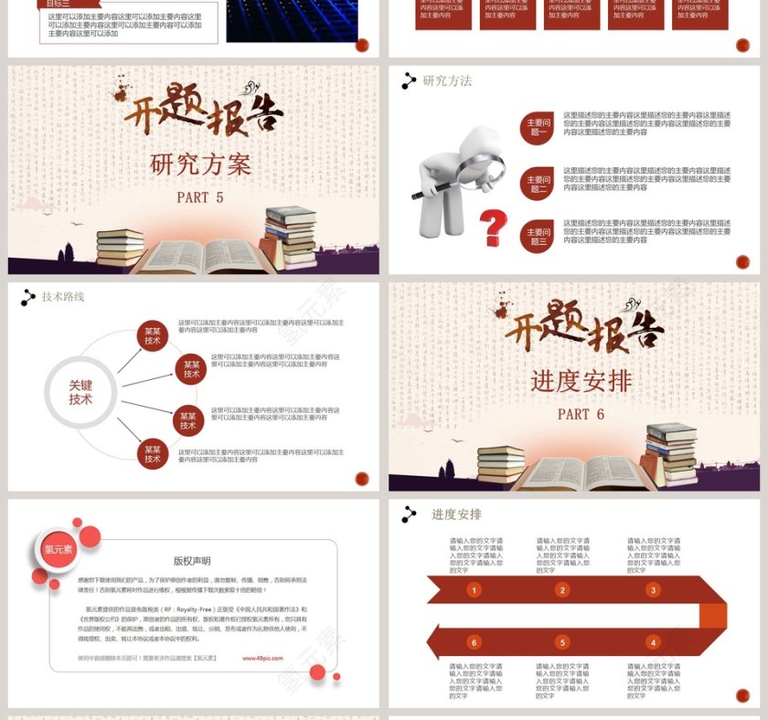粉色简约大气毕业论文开题报告第4张