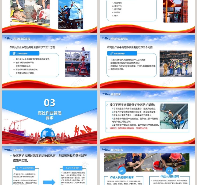 建筑工人高空高处作业安全培训ppt课件模板 第3张