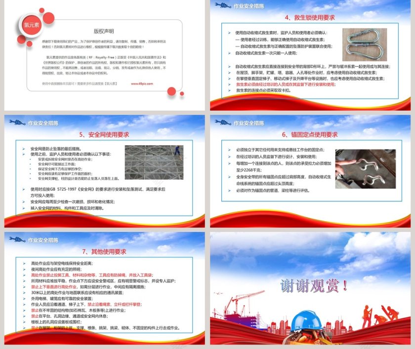 建筑工人高空高处作业安全培训ppt课件模板 第5张