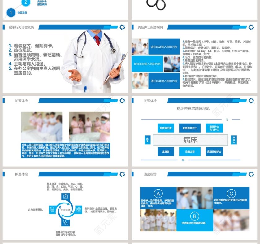 医学院医疗机构护理业务查房PPT第4张