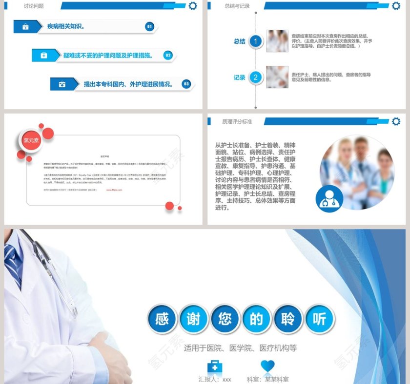 医学院医疗机构护理业务查房PPT第5张