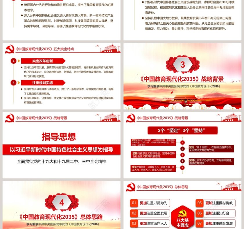 中国教育现代化2035PPT第3张