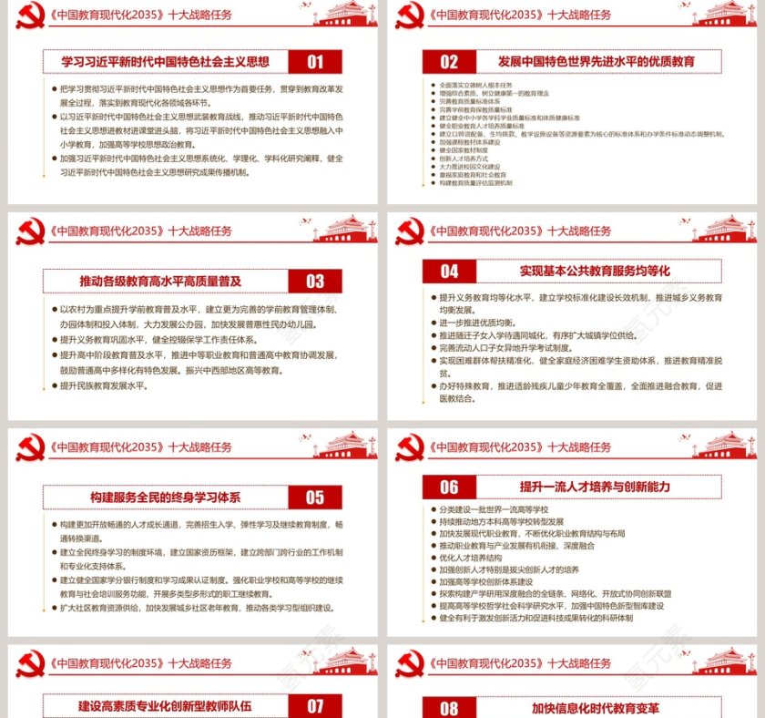 中国教育现代化2035PPT第5张