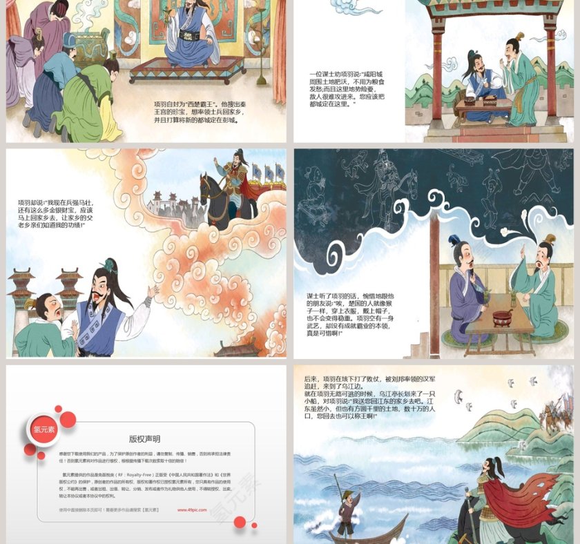 沐猴而冠: 幼儿教学PPT成语故事轻松学第3张