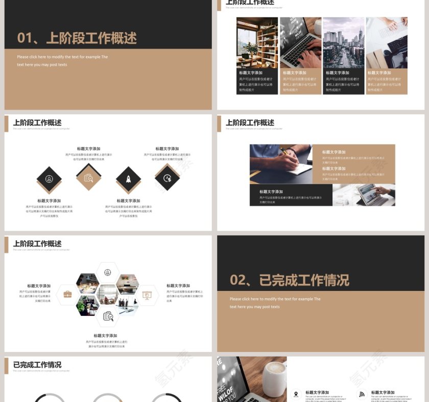 2019简约时尚项目汇报模板商业计划书PPT第2张