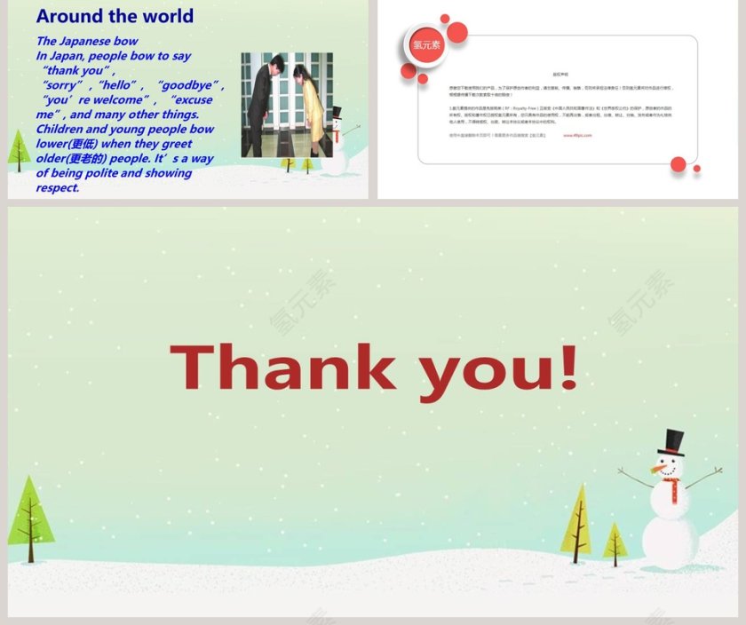 英语说课PPT模板第5张