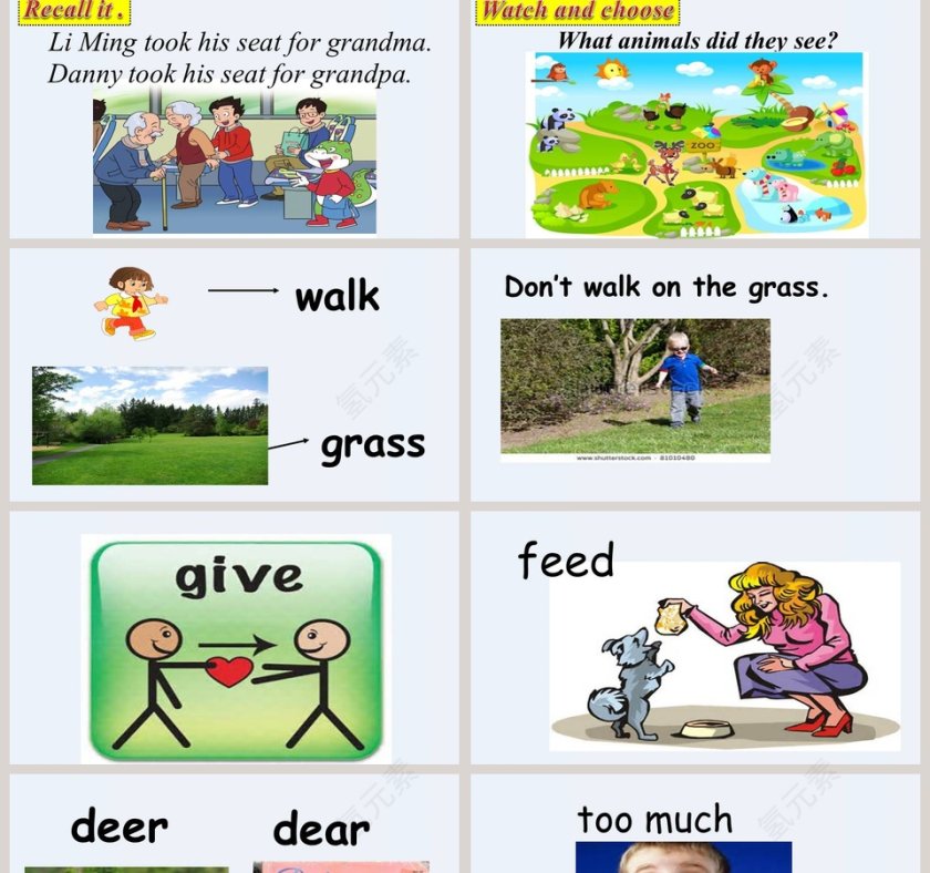 They are in the zoo-Unit 2  Good Behaviour教学ppt课件第2张