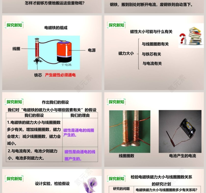 教科版六年级上册PPT模板第2张