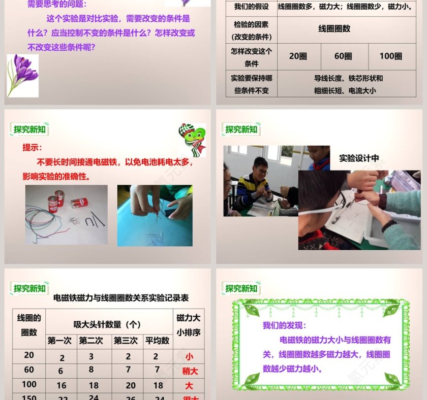 教科版六年级上册PPT模板第3张