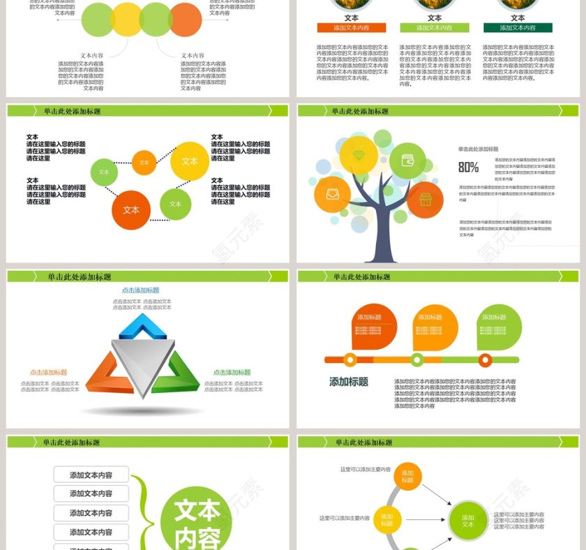 小清新英语教学课件ppt模板第3张