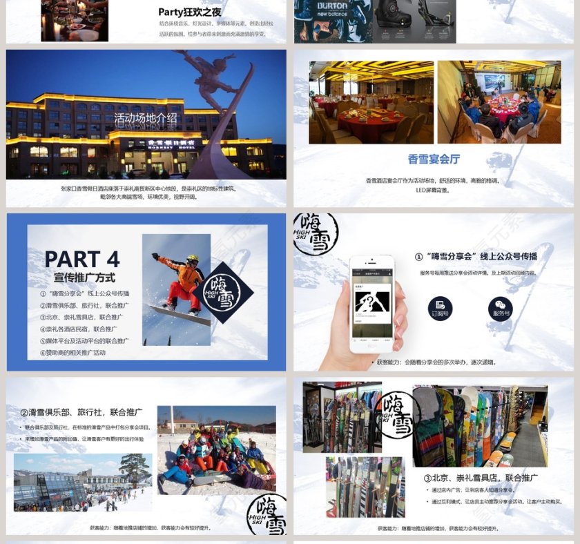 2019滑雪创业计划分享会PPT第4张