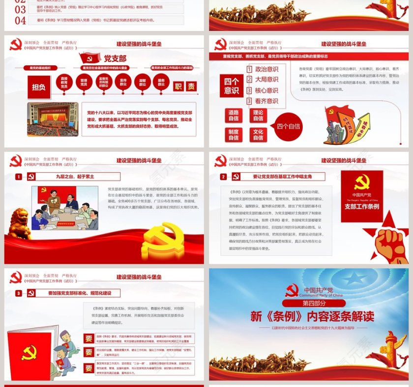 中国共产党支部工作条例《中国共产党支部工作条例（试行）》解读第4张