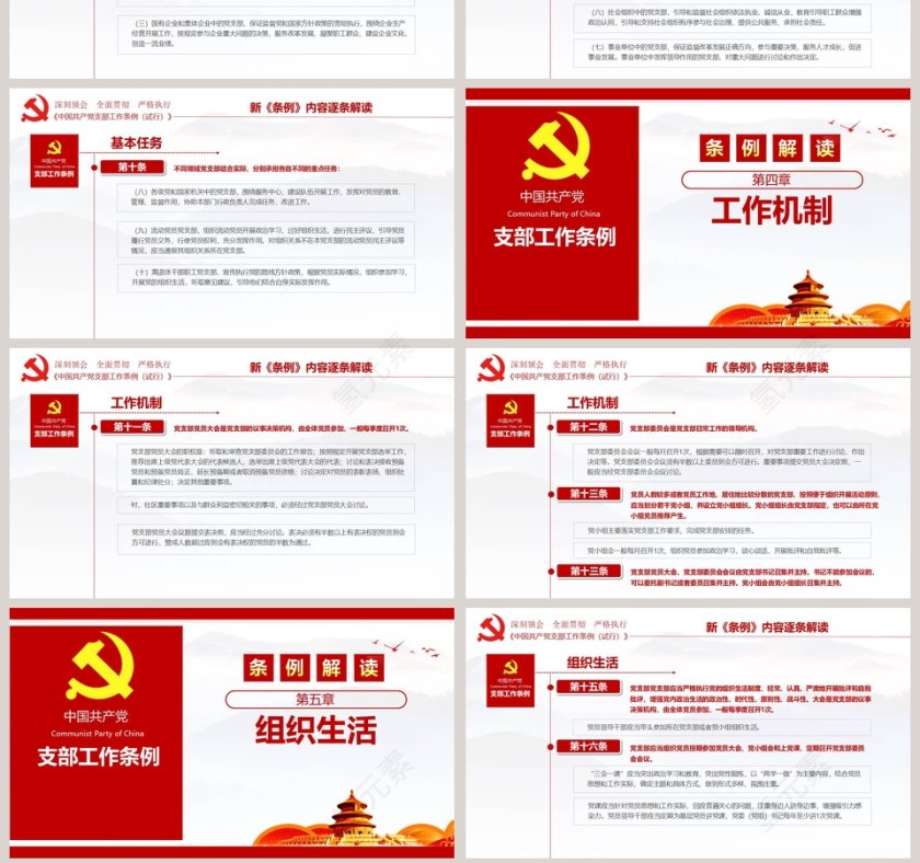 中国共产党支部工作条例《中国共产党支部工作条例（试行）》解读第7张